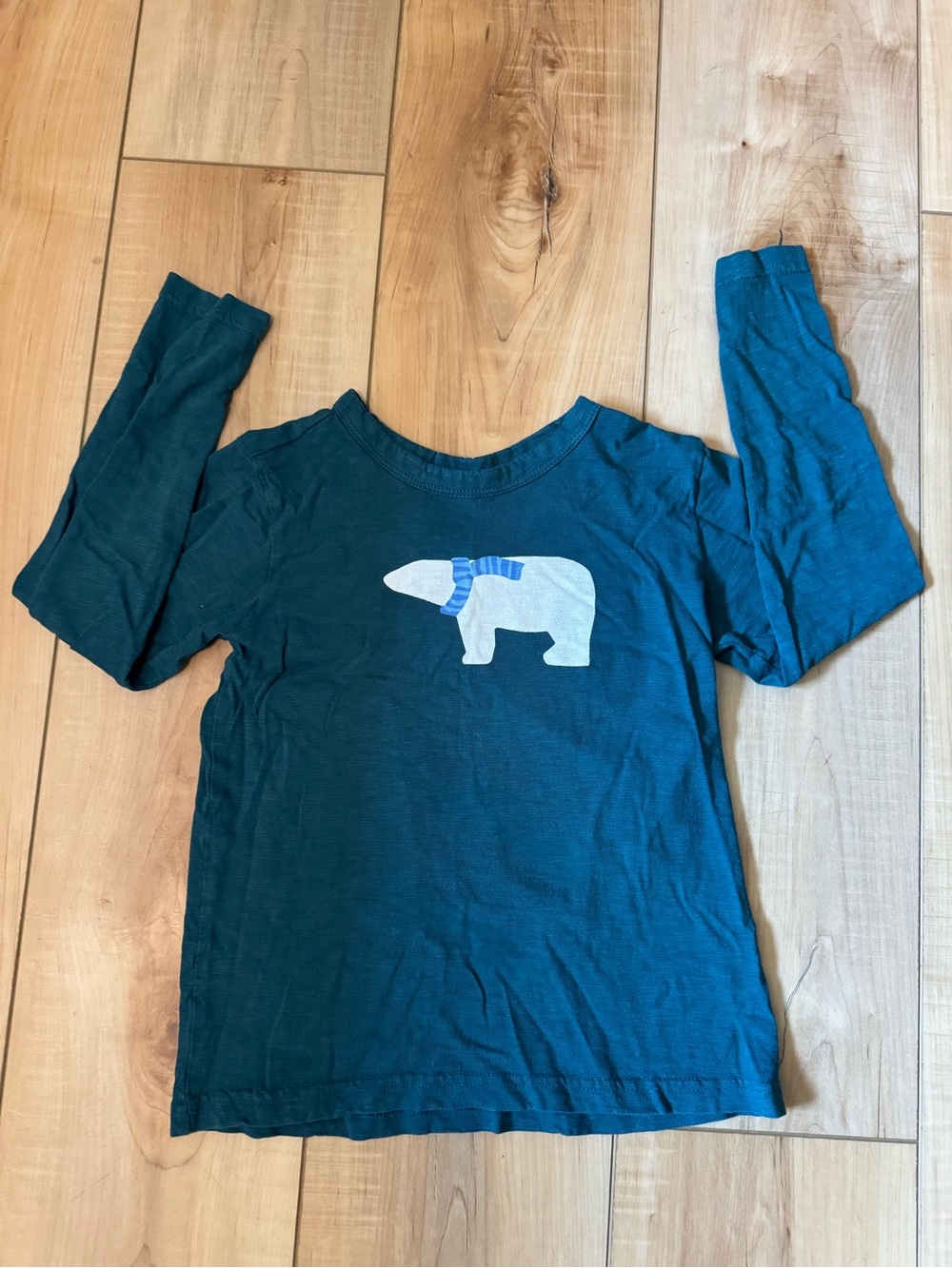 Primary Long-Sleeve Polar Bear Tee Size 6/7